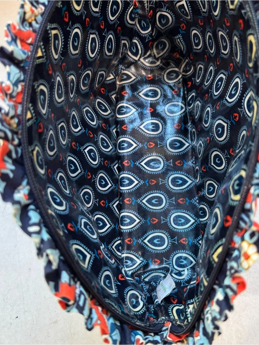 Vera Bradley vinyl lined